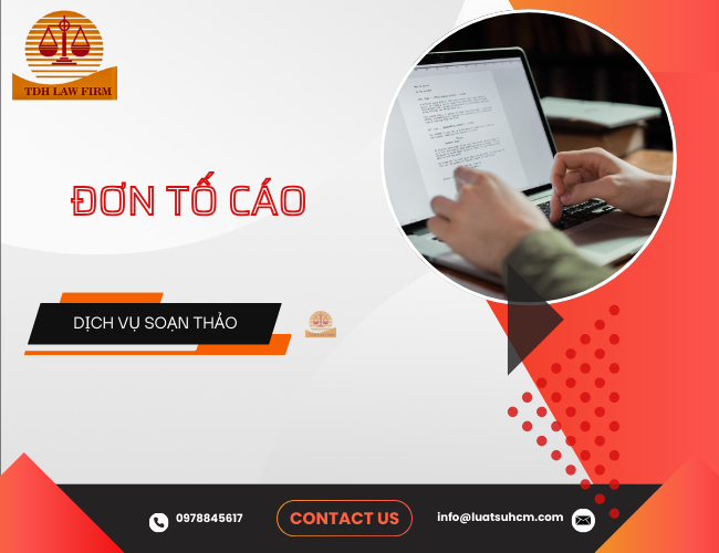  Soạn thảo Đơn tố cáo