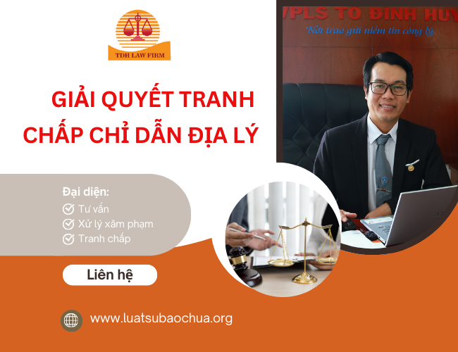 Giải quyết tranh chấp chỉ dẫn địa lý