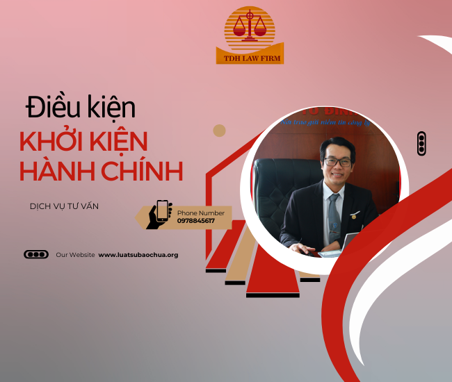 Luật sư tư vấn điều kiện khởi kiện vụ án hành chính