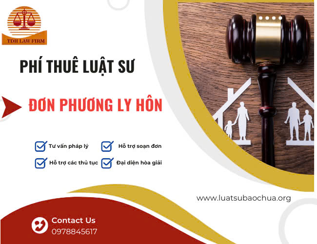 Phí thuê luật sư ly hôn đơn phương
