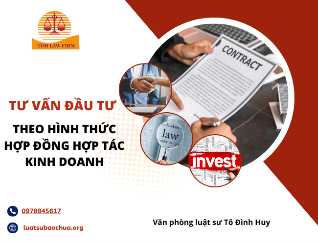 Tư vấn đầu tư theo hình thức hợp đồng hợp tác kinh doanh