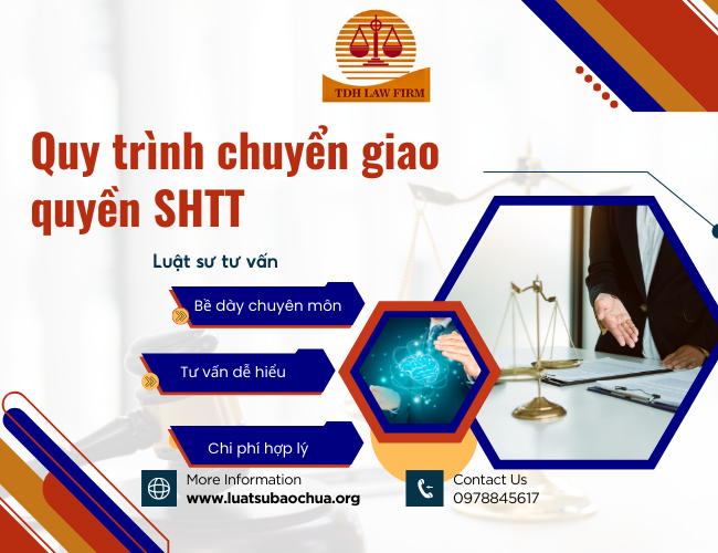   Tư vấn quy trình chuyển giao quyền sở hữu trí tuệ