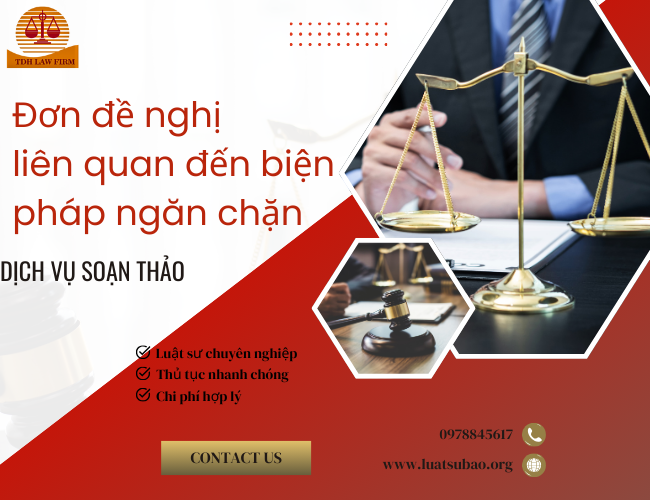 Dịch vụ soạn đơn đề nghị hủy bỏ, thay đổi biện pháp ngăn chặn