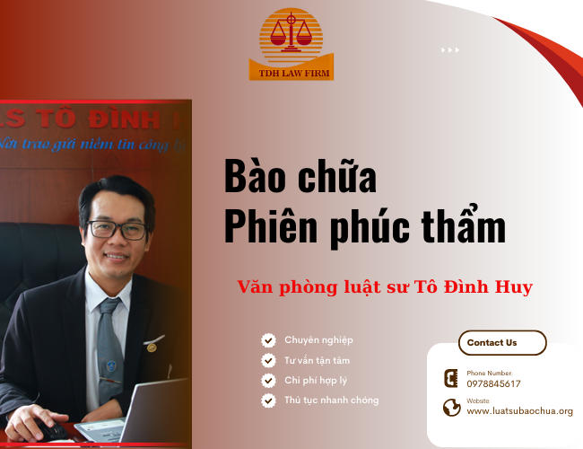   Luật sư bào chữa tại phiên tòa phúc thẩm
