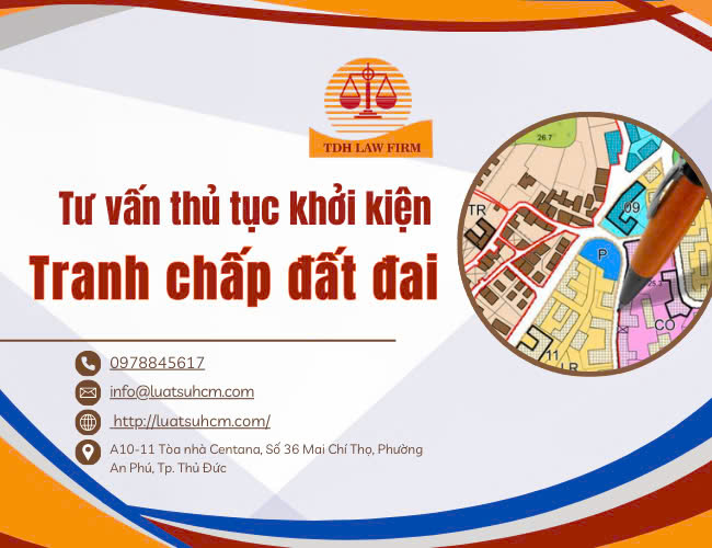 Tư vấn thủ tục khởi kiện tranh chấp đất đai