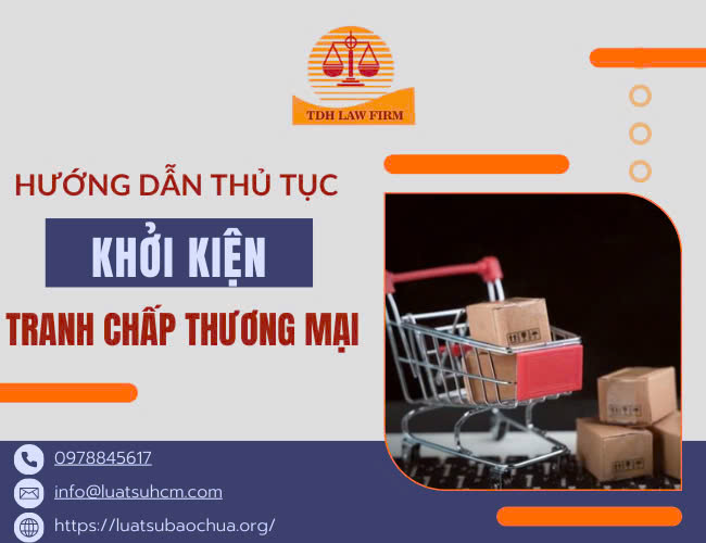 Hướng dẫn kiện giải quyết tranh chấp thương mại