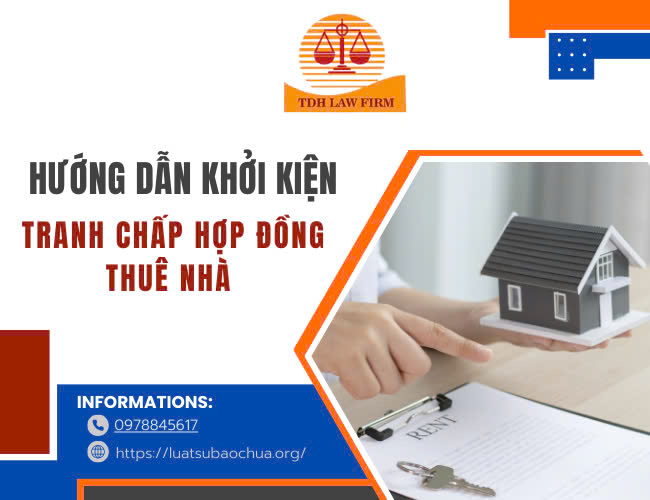 Thủ tục, hồ sơ khởi kiện tranh chấp hợp đồng thuê nhà
